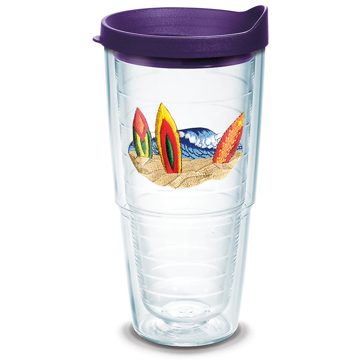Tervis Purple Classic Tumbler 24 oz. - Embroidered Emblem