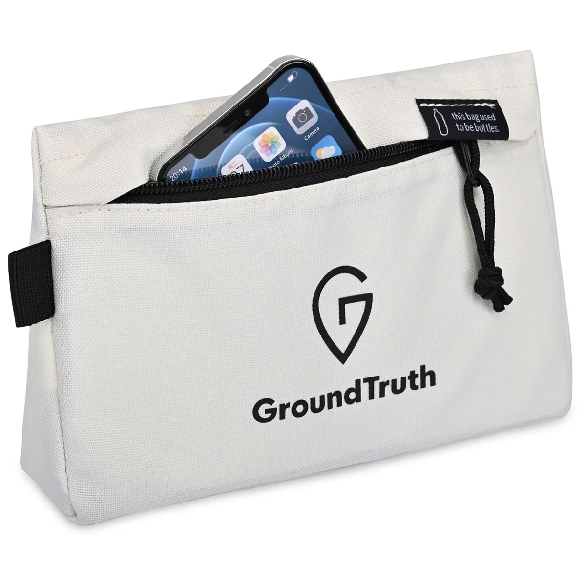 Gemline Cream Renew rPET Zippered Pouch - Image 2