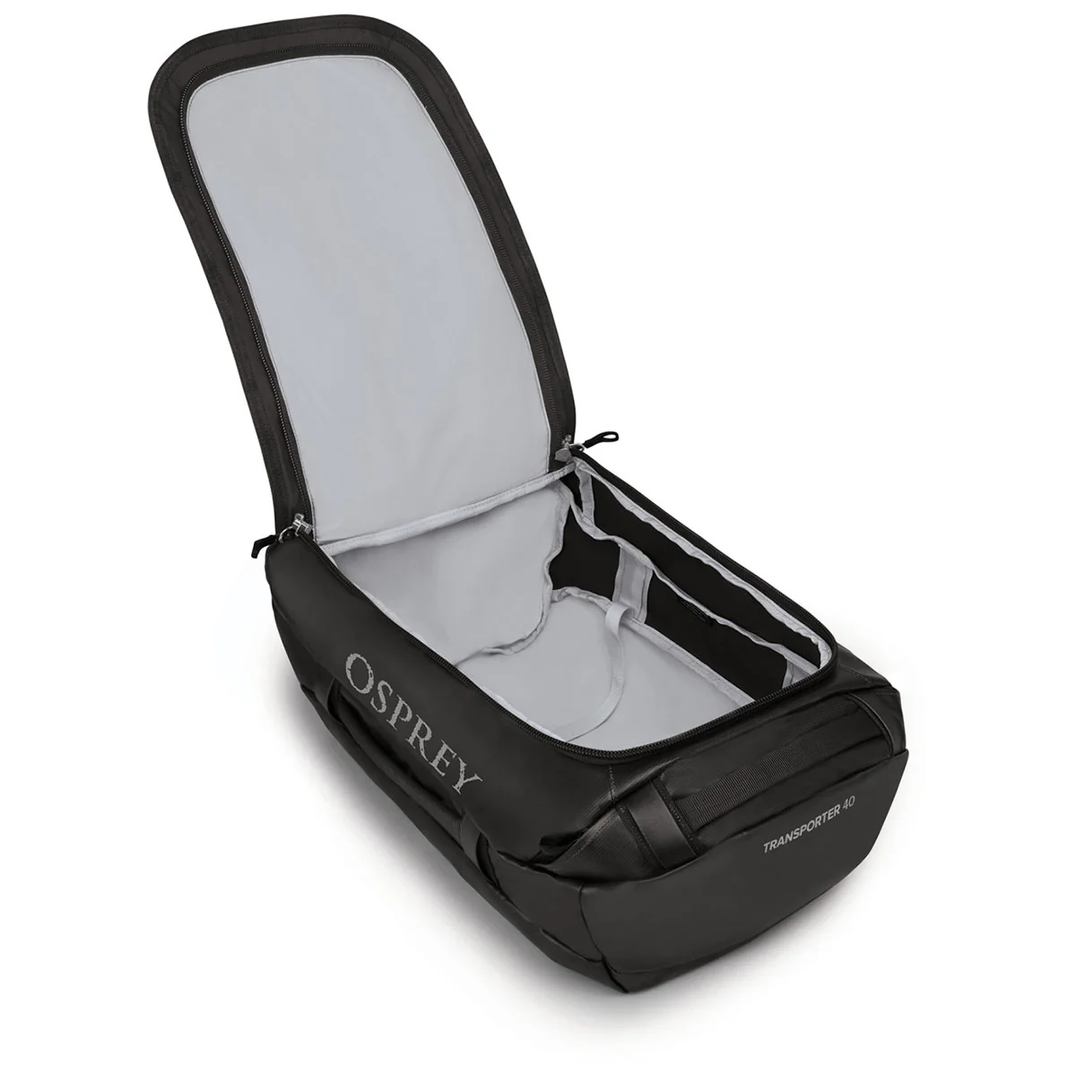 Osprey Black Transporter Duffel 40 - Image 3