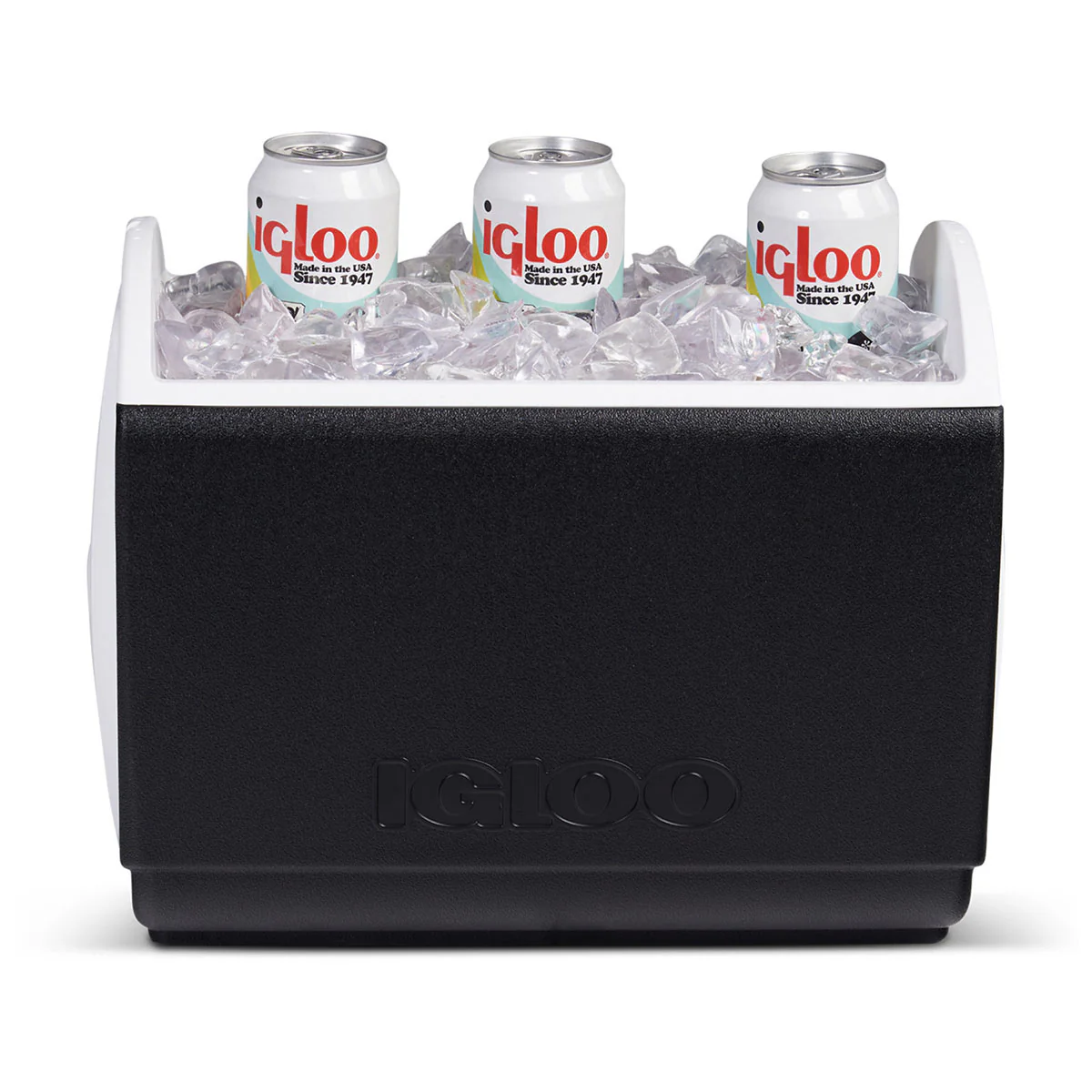 Igloo White-Black Playmate Elite 16 Qt Cooler - Image 5