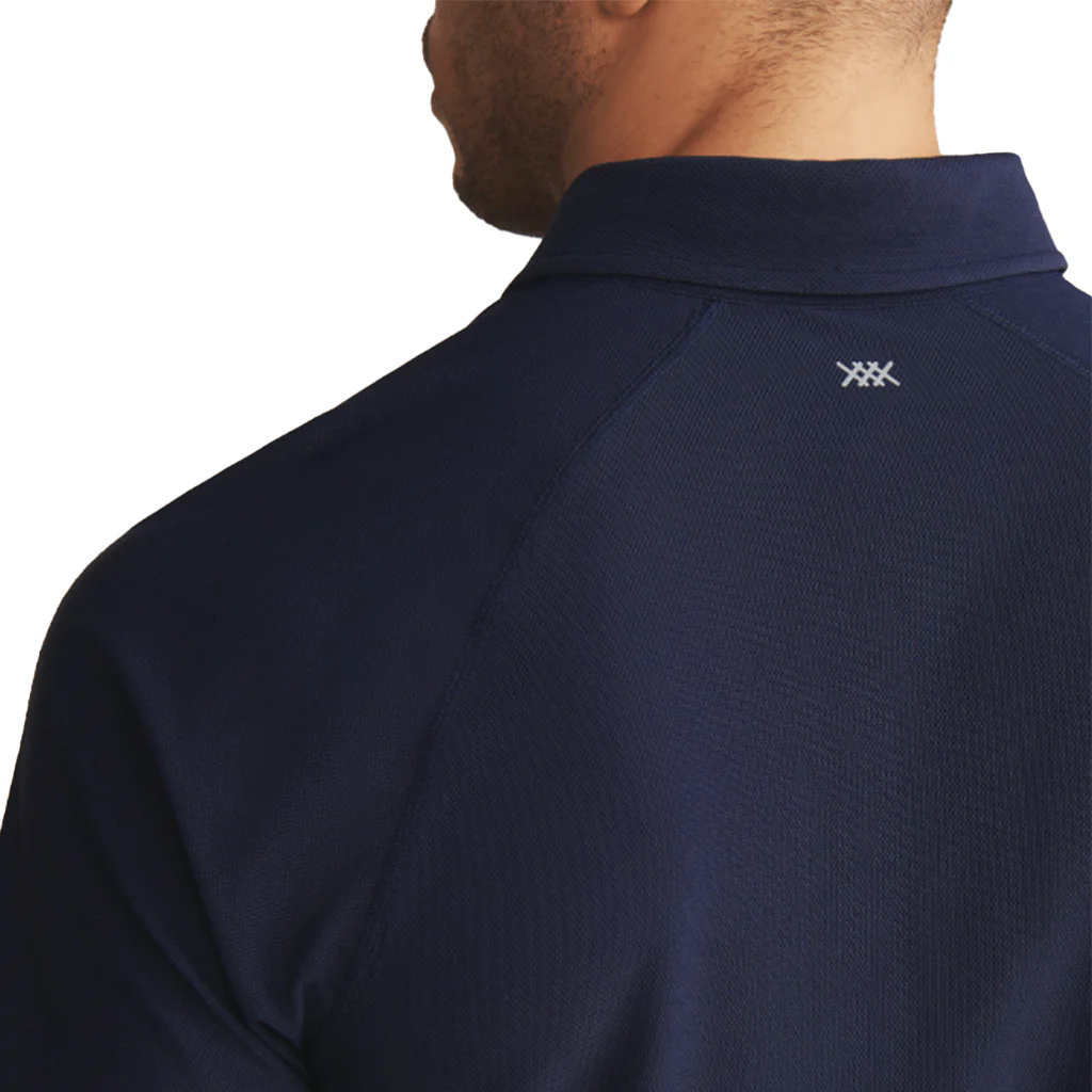 Rhone Men's True Navy Regatta Pique Polo - Image 3