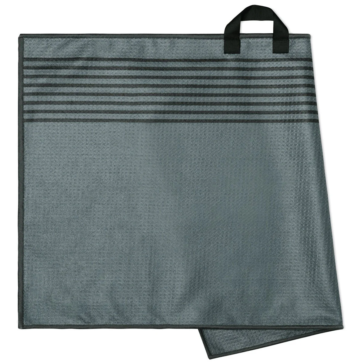 Slowtide Grey Fairway Quick Dry Golf Towel - Image 2