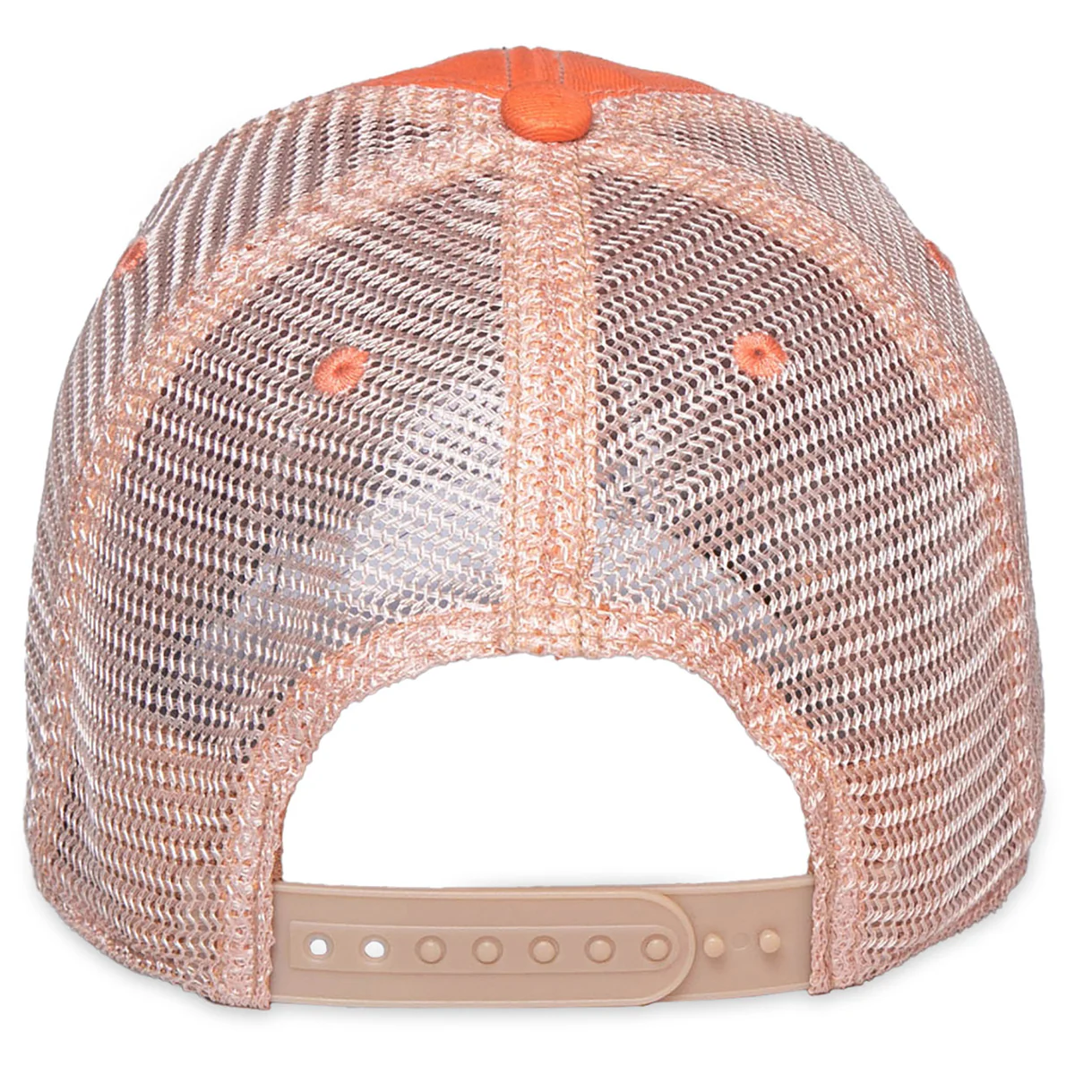 Merrimack Hat Co. Washed Orange/Tan Austin Vintage Trucker - Image 3