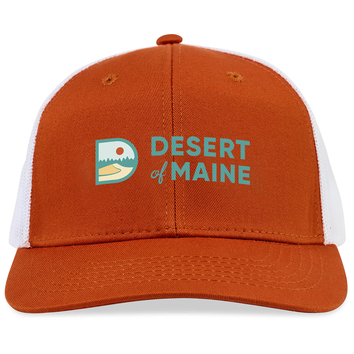 Merrimack Hat Co. Orange/White Colt Trucker - Image 2