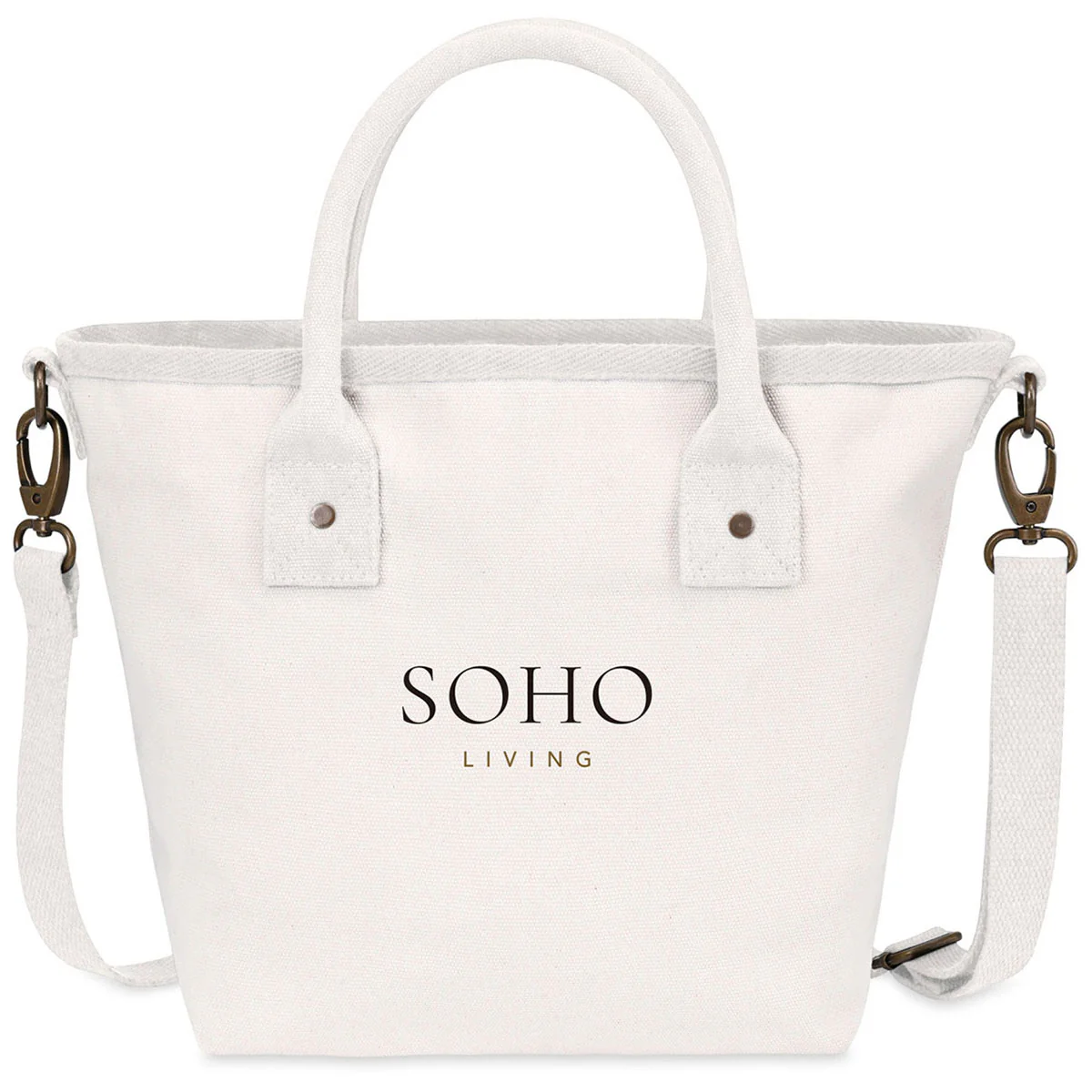 Gemline Natural Mini Market Street Crossbody Tote - Image 2