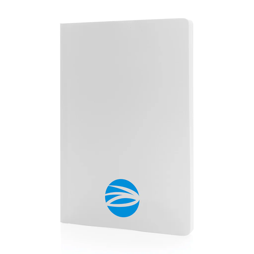 XD Connects White Impact Softcover Stone Paper Notebook A5 - Image 2
