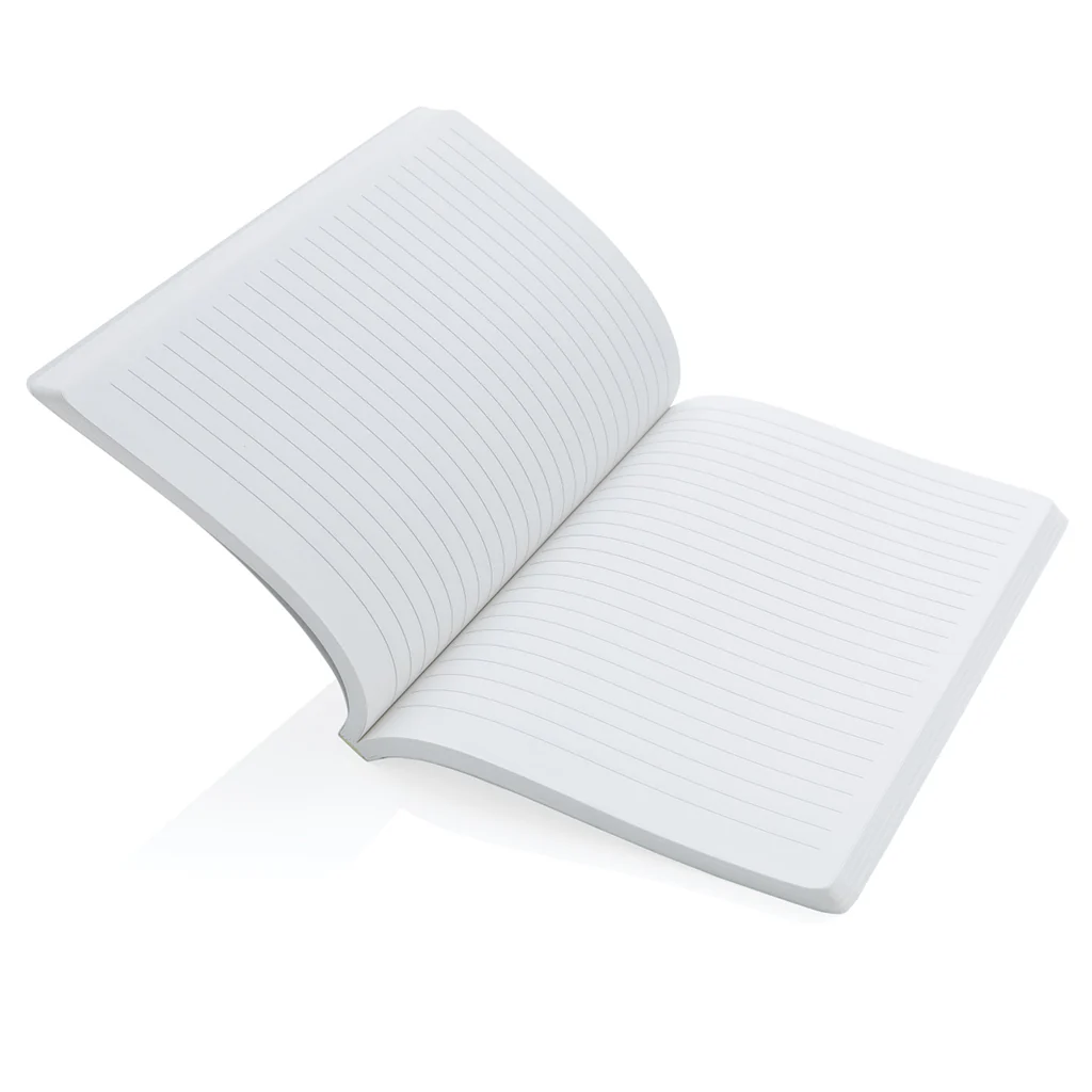 XD Connects White Impact Softcover Stone Paper Notebook A5 - Image 5