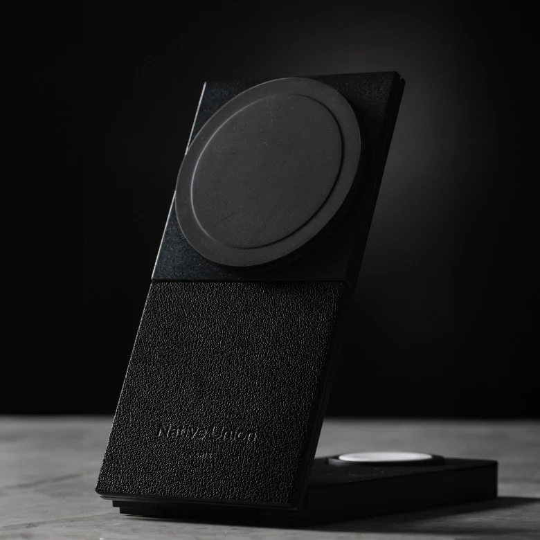 Native Union Black Rise 3-IN-1 Qi2 Wireless Charger - Image 8