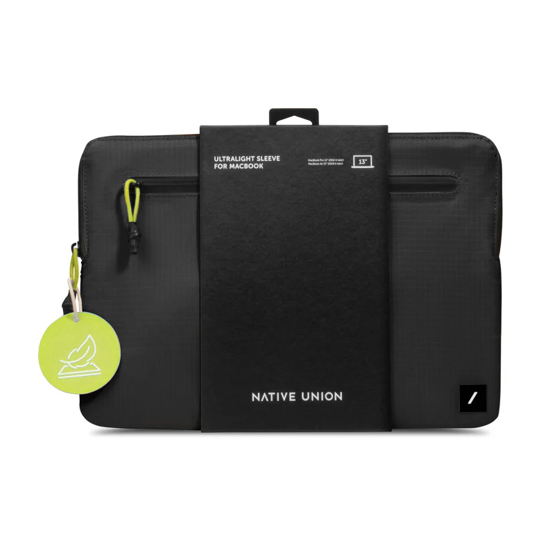 Native Union Black Ultralight Sleeve for MacBook 16" - Image 3
