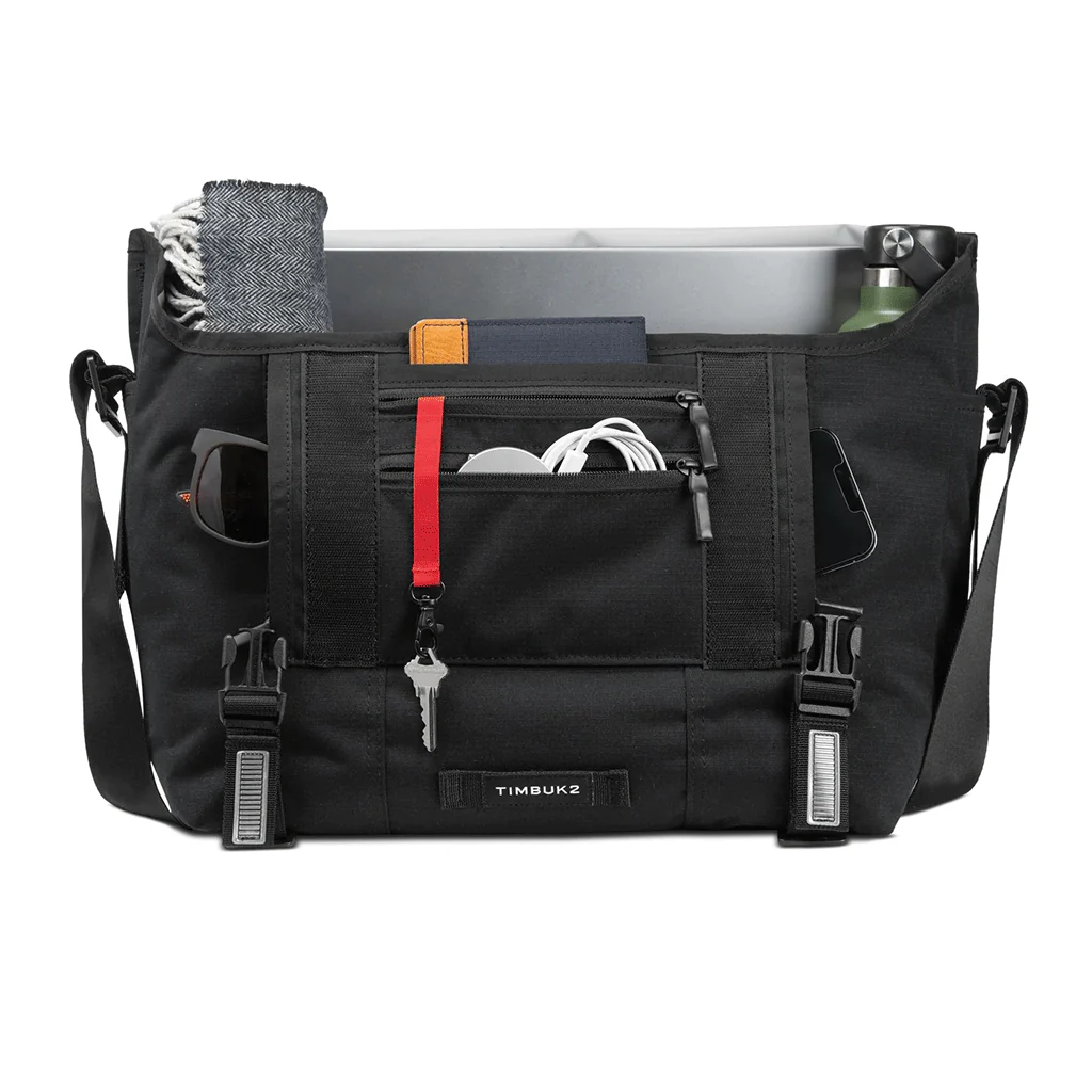 Timbuk2 Jet Black Flight Classic Messenger Bag - Medium - Image 3