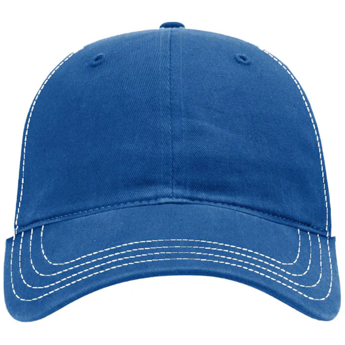 Richardson Royal/White Garment Washed Trucker - Image 2