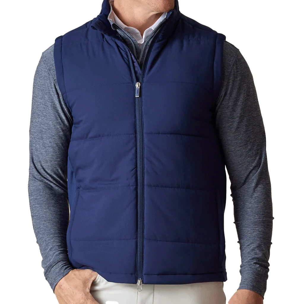Straight Down Men's New Indigo Canyon Vest - Image 2