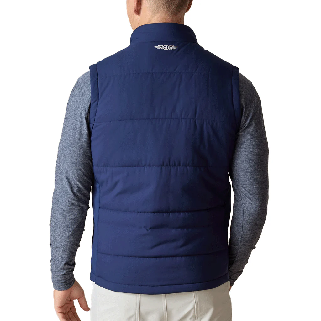 Straight Down Men's New Indigo Canyon Vest - Image 3