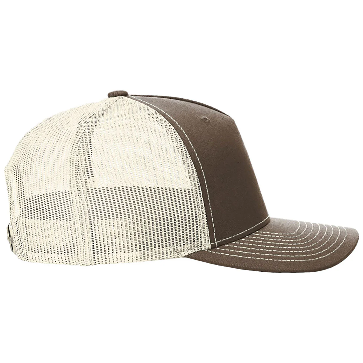 Richardson Chocolate Chip/Birch Five-Panel Trucker - Image 4