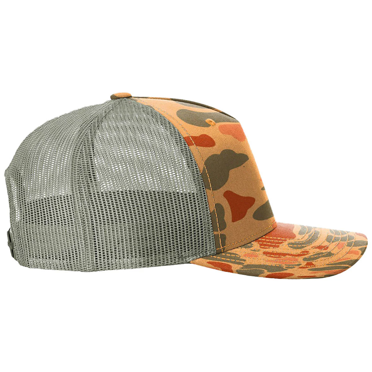 Richardson Sienna Duck Camo/Loden Printed Five-Panel Trucker - Image 4