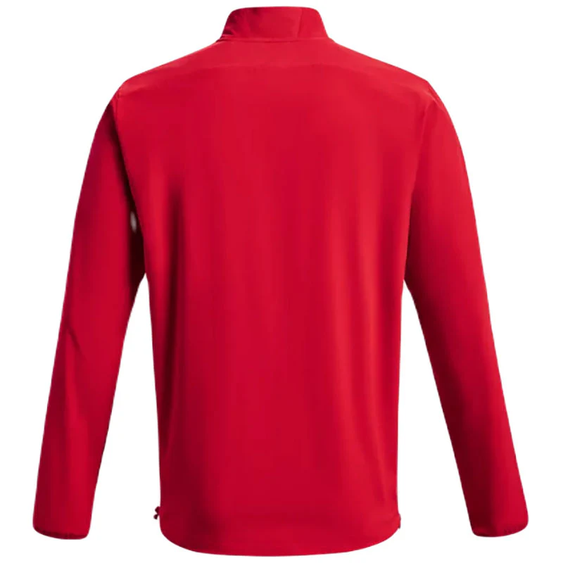 Under Armour Men's Red/White Motivate 2.0 Long Sleeve - Image 2