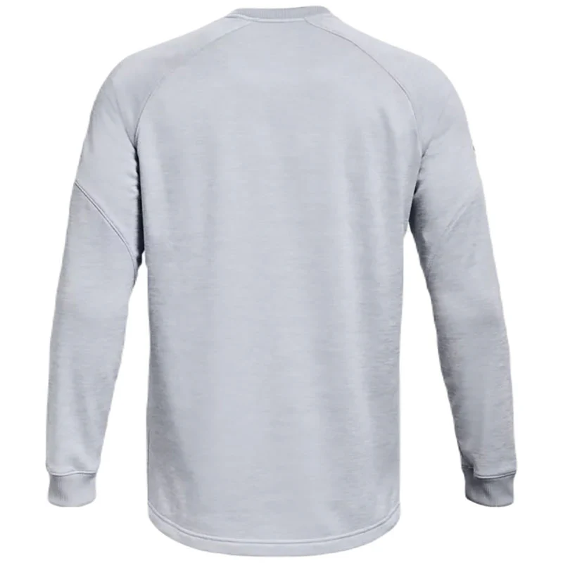 Under Armour Men's Mod Grey/Steel Fleece Storm Crew - Image 2