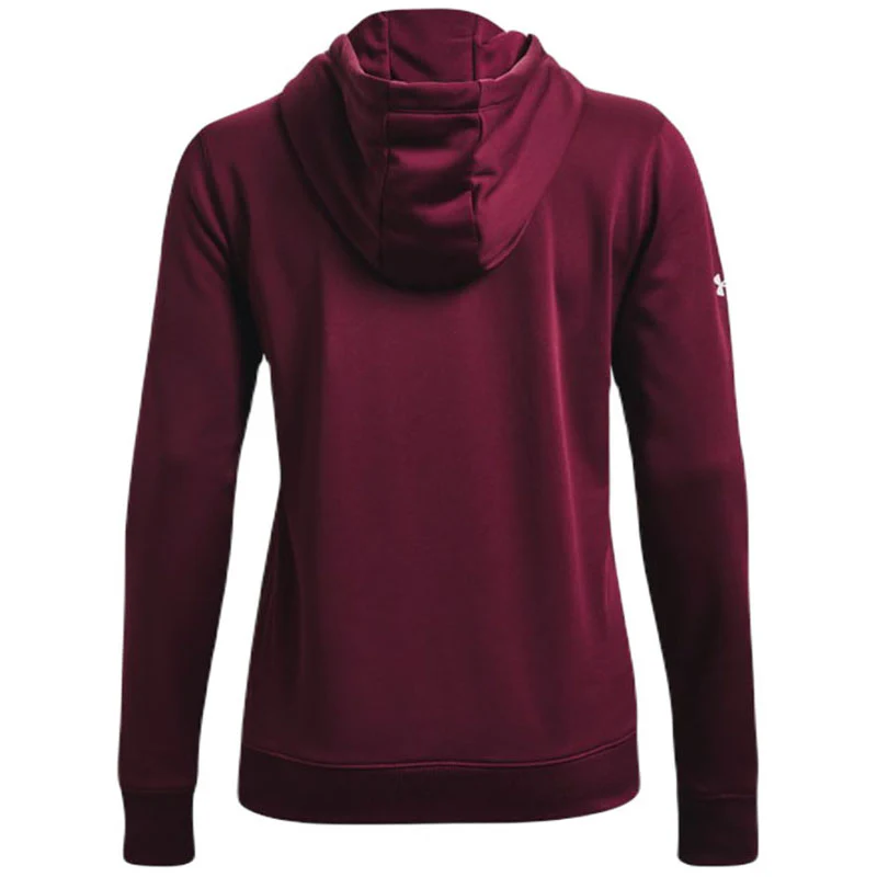 Under Armour Women's Maroon Fleece Storm Hoodie - Image 2