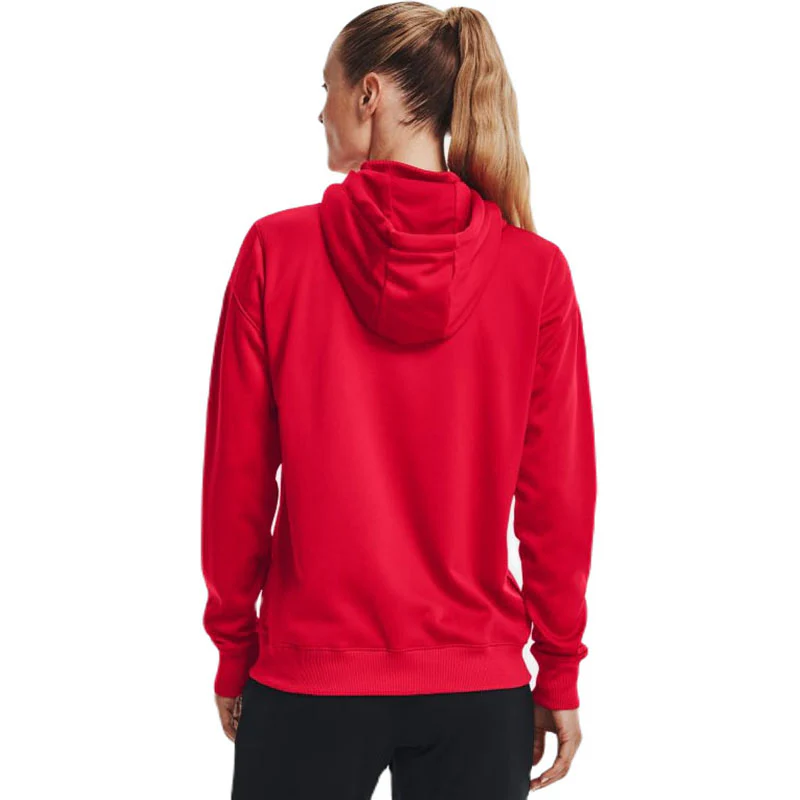 Under Armour Women's Red Fleece Storm Full Zip - Image 4