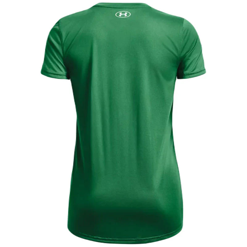 Under Armour Women's Team Kelly Green Team Tech Tee - Image 2
