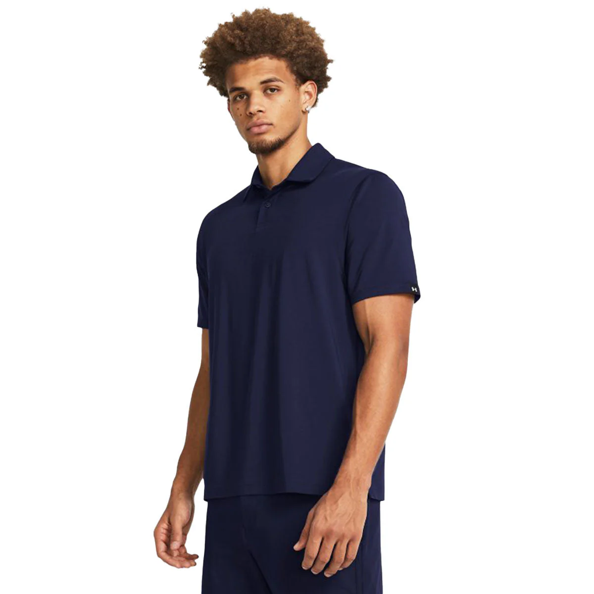 48-Hour Under Armour Men's Midnight Navy Tee To Green Polo - Image 3