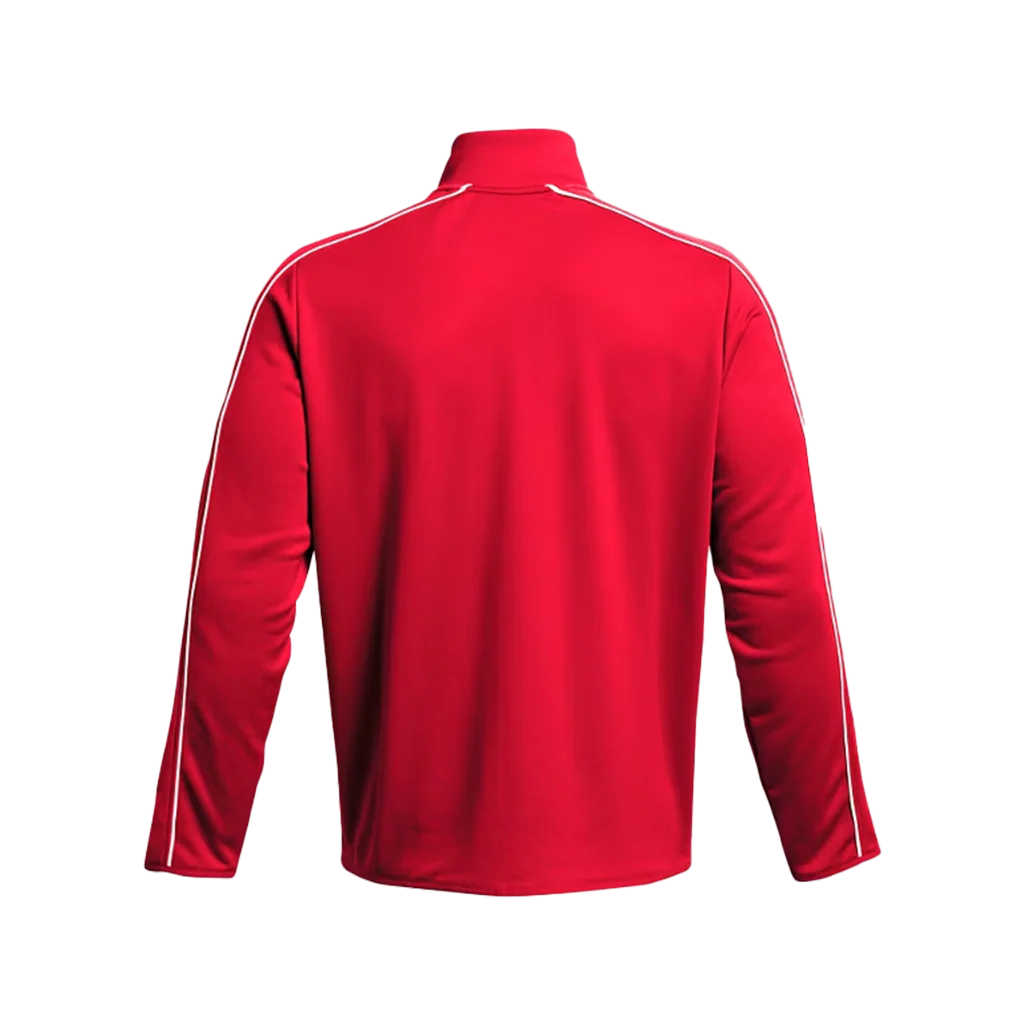 Under Armour Men's Red/White UA Command Full Zip Warm Up - Image 2