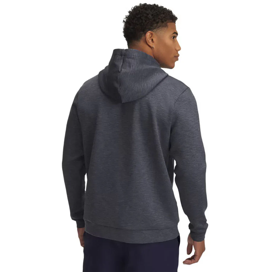 Under Armour Men's Midnight Navy/Midnight Navy Drive Midlayer Hoodie - Image 2