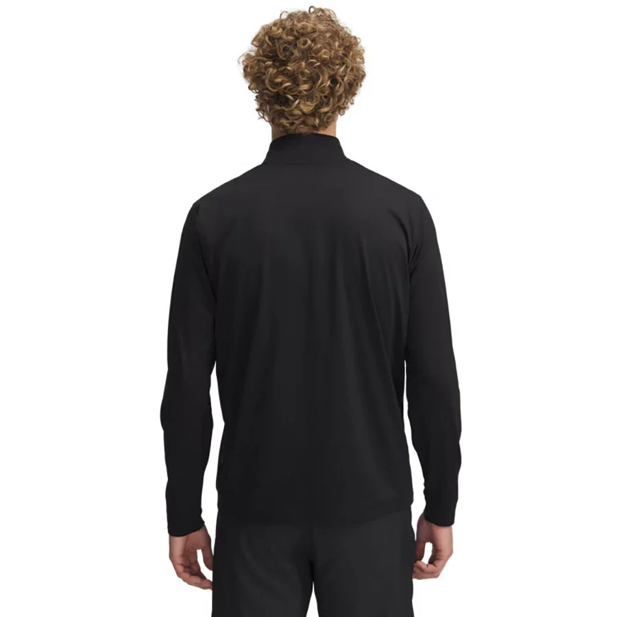 Under Armour Men's Black/Castlerock Drive 1/4 Zip - Image 2