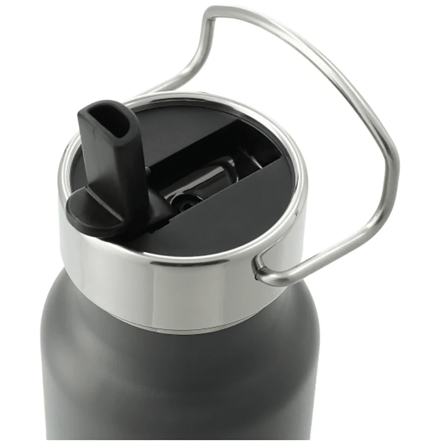 Leed's Grey Thor Copper Vacuum Insulated Bottle 25oz Straw Lid - Image 5