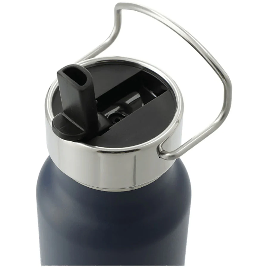 48-Hour Leed's Navy Thor Copper Vacuum Insulated Bottle 25oz Straw Lid - Image 5