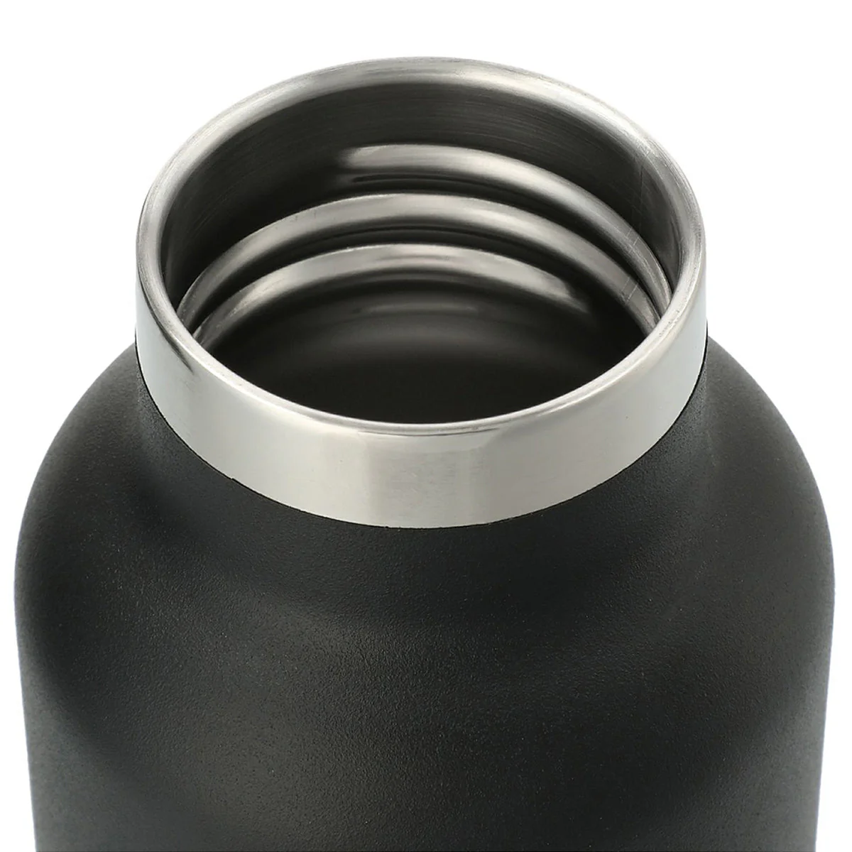 48-Hour Hydro Flask Black Standard Mouth 21 oz Bottle with Flex Cap - Image 5