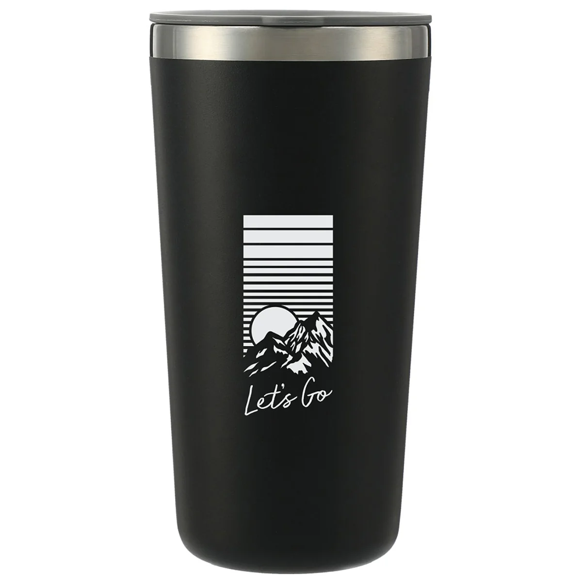 Hydro Flask Black All Around Tumbler 20oz - Image 2