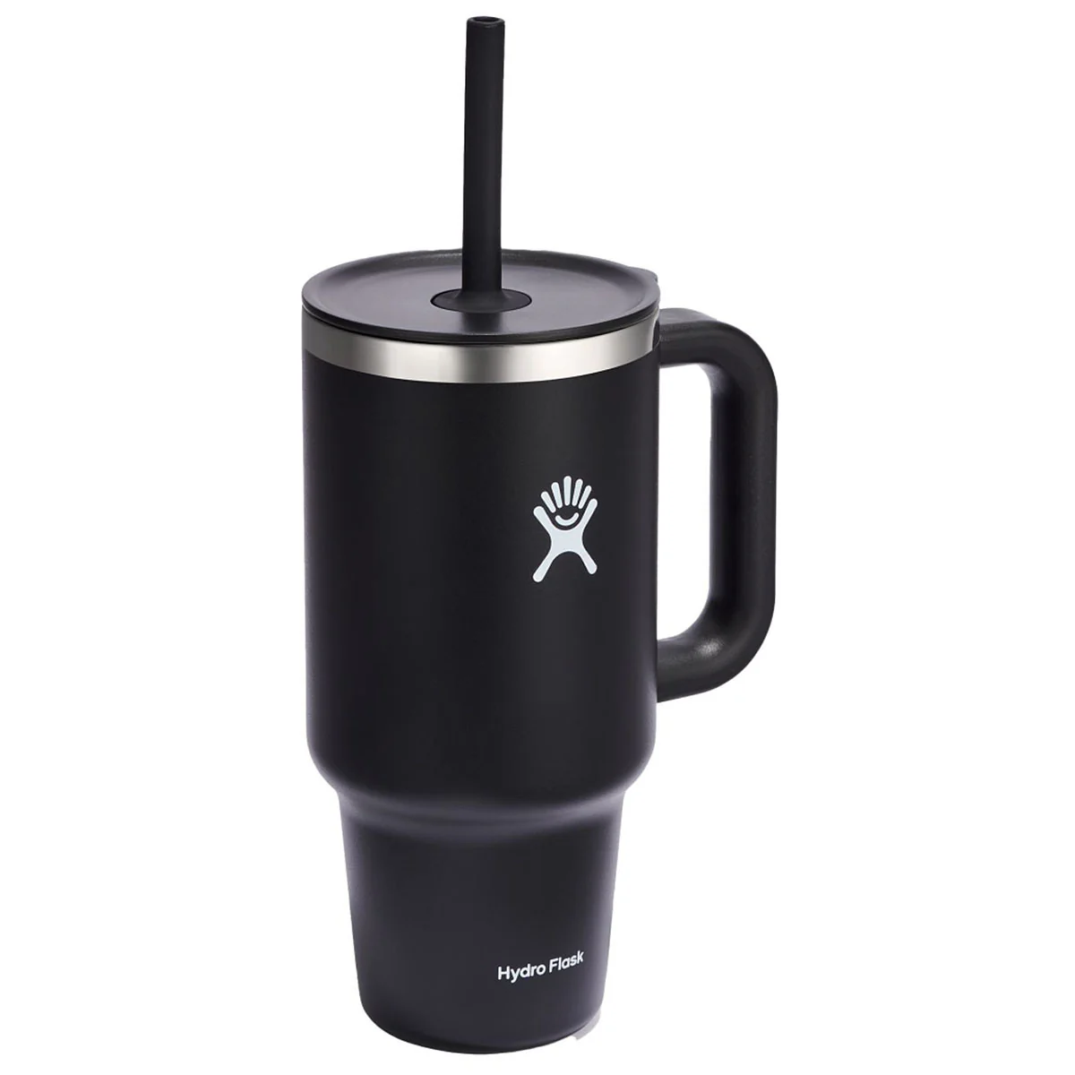 Hydro Flask Black All Around Travel Tumbler 32oz with Straw - Image 3