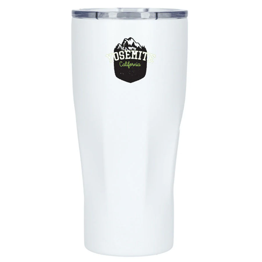 Leed's White Mega Victor Recycled Vacuum Insulated Tumbler 30oz - Image 2