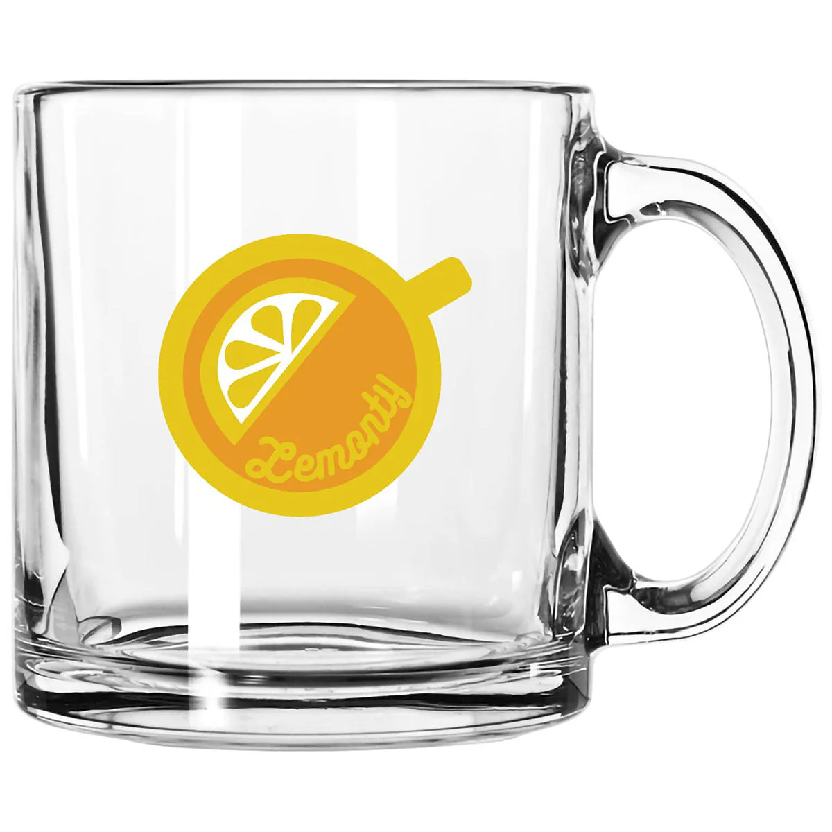 Libbey Clear Glass Coffee Mug 13 Oz