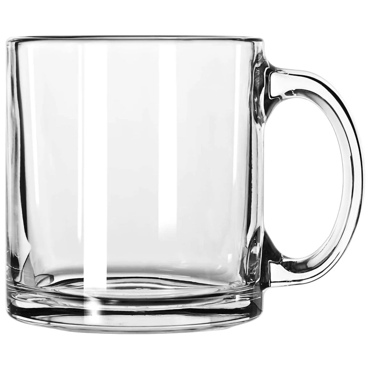 Libbey Clear Glass Coffee Mug 13 Oz - Image 2
