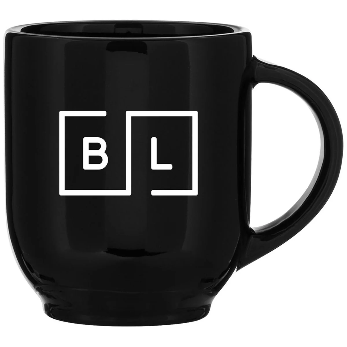 ETS Express Black Terrino 15oz Ceramic Mug