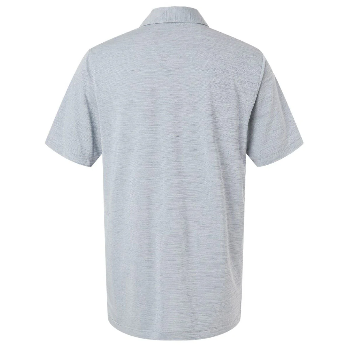 Paragon Men's Navy Heather Bohemian Striped Heather Performance Polo - Image 2