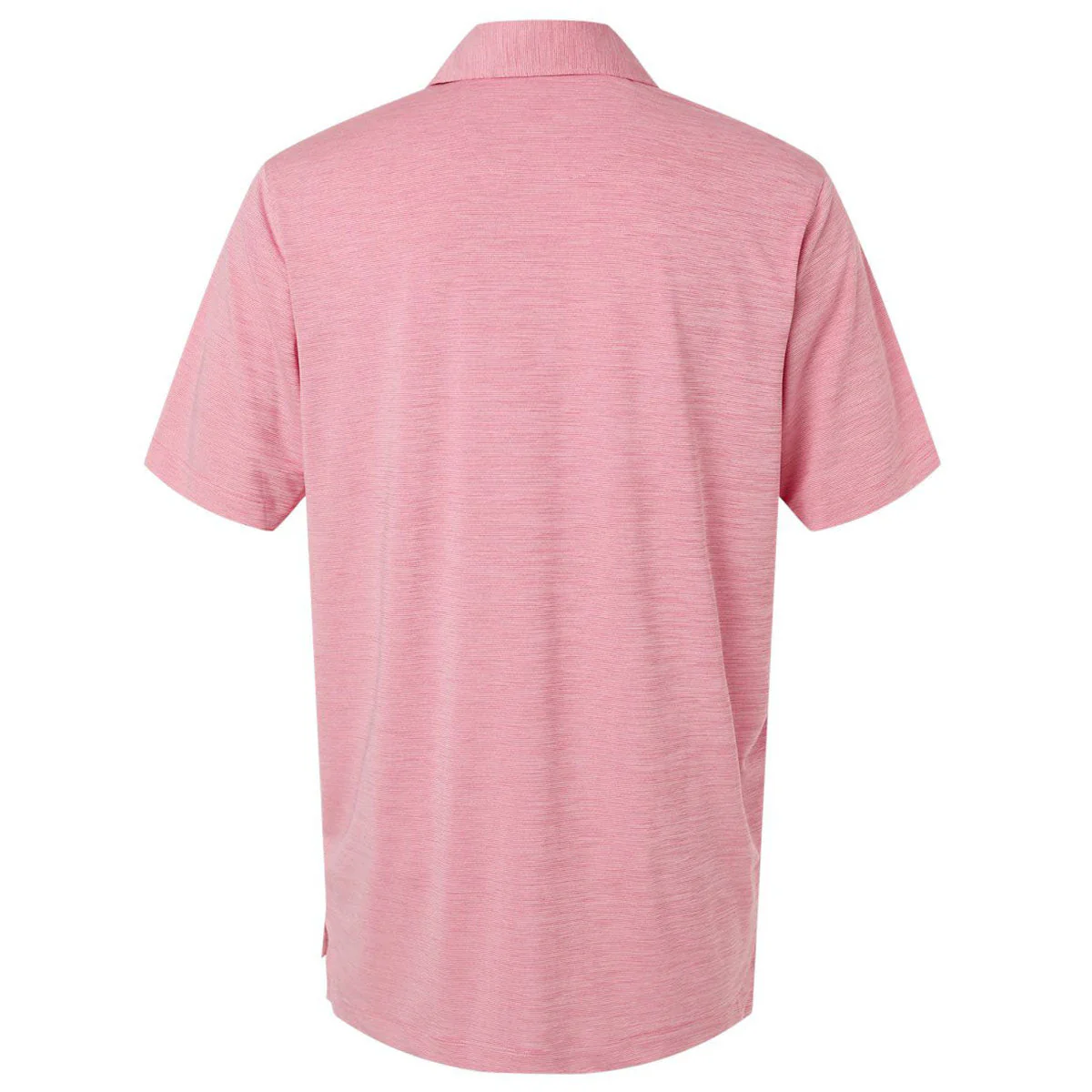 Paragon Men's Red Heather Bohemian Striped Heather Performance Polo - Image 2