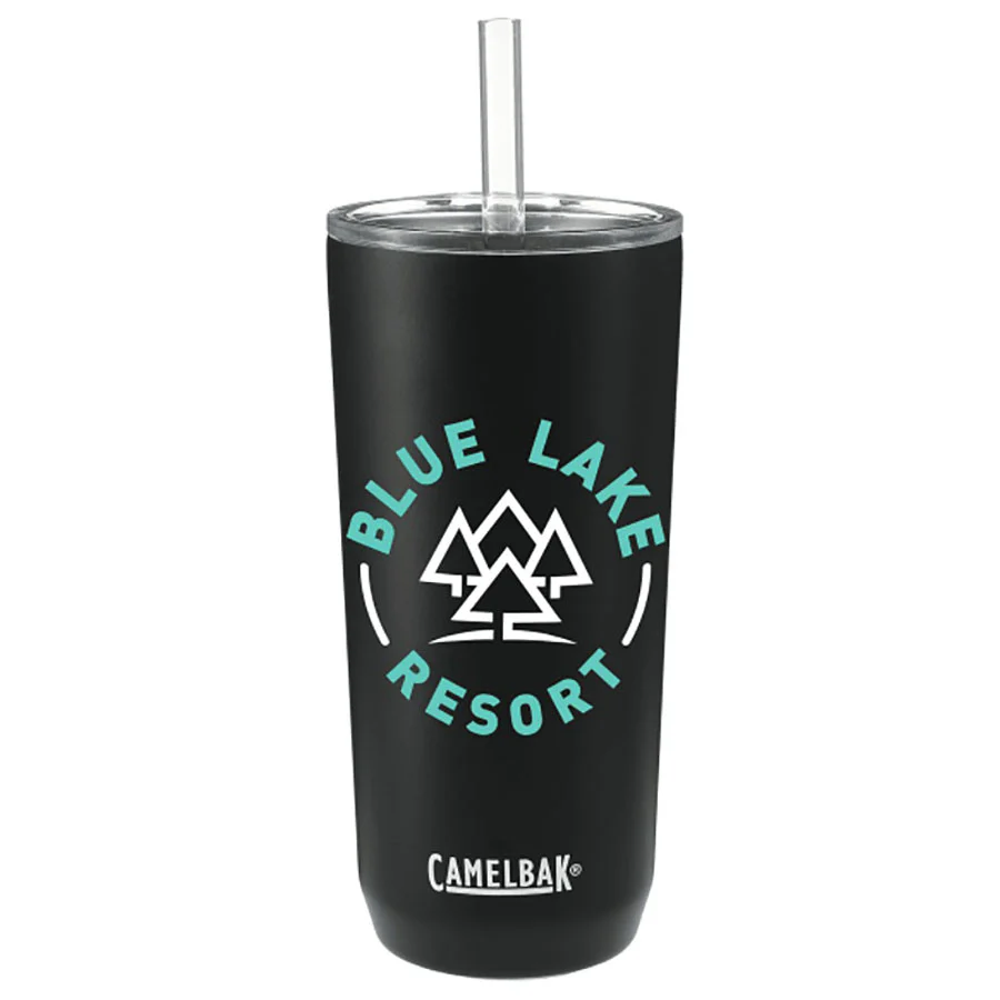 CamelBak Black Straw Tumbler 20oz - Image 2