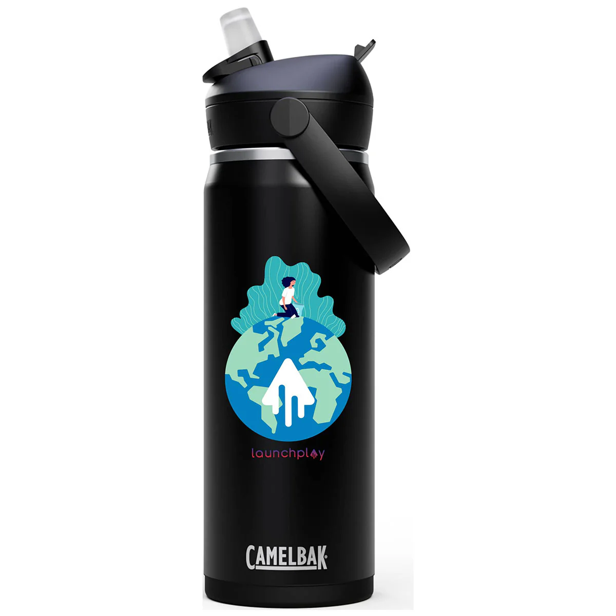 CamelBak Black Thrive Flip Straw VSS 20oz - Image 2
