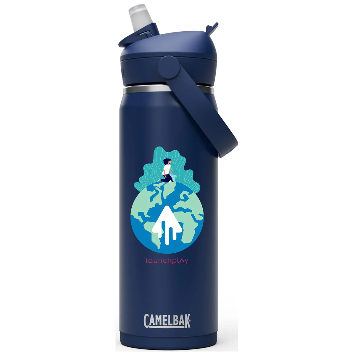 CamelBak Navy Thrive Flip Straw VSS 20oz - Image 2