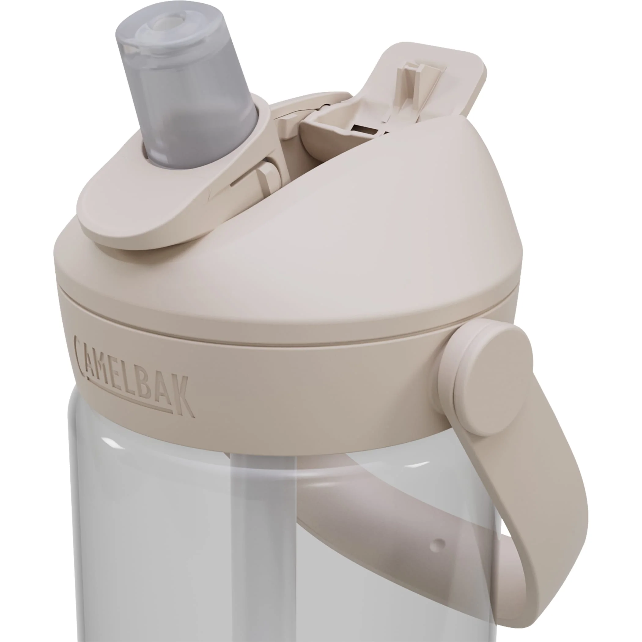 CamelBak Clear Thrive 20 oz Flip Straw Bottle with Tritan Renew - Image 3