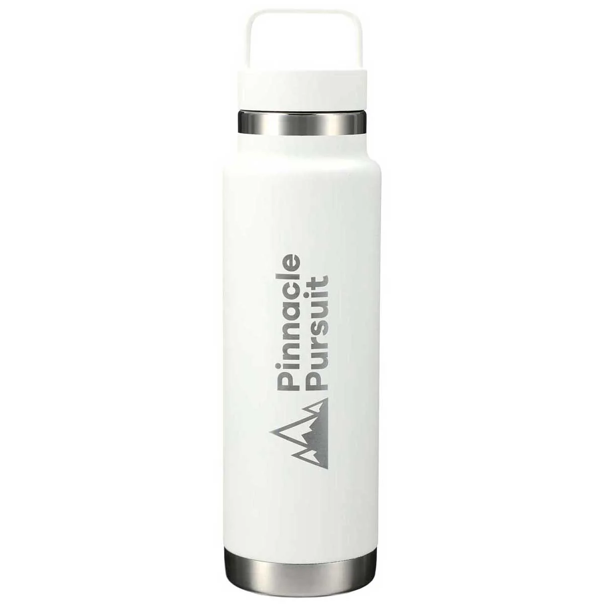 48-Hour Leed's White Colton Copper Vacuum Insulated Bottle 20oz