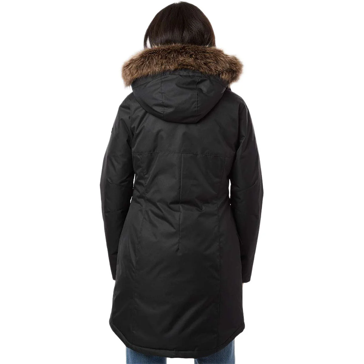Columbia Women's Black Suttle Mountain Long Insulated Jacket - Image 4