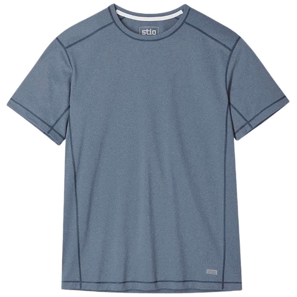 Stio Men's Mountain Shadow Heather Crester Tee Short Sleeve