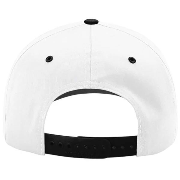 Richardson White/White/Black Pro Twill Snapback - Image 3