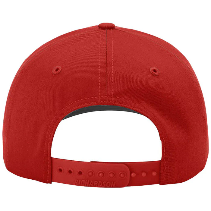 Richardson Red Pro Twill Snapback - Image 3