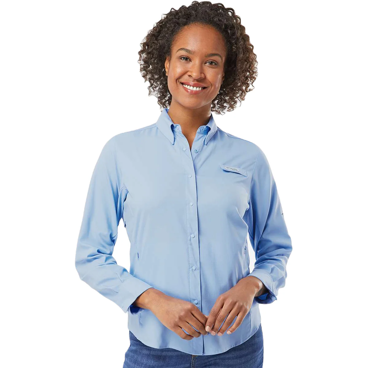 Columbia Women's Sail PFG Tamiami Long Sleeve Shirt - Image 3