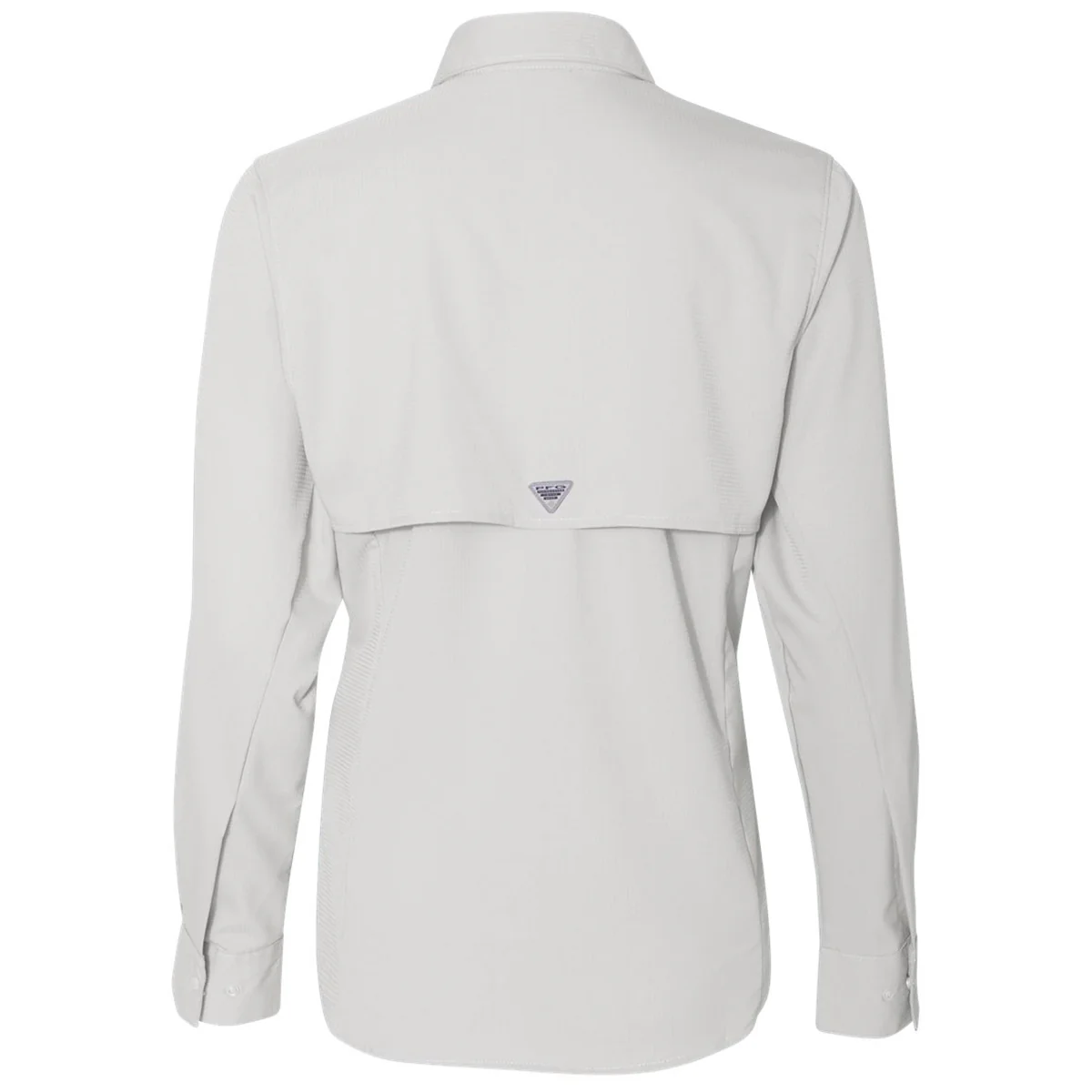 Columbia Women's Cool Grey PFG Tamiami Long Sleeve Shirt - Image 2